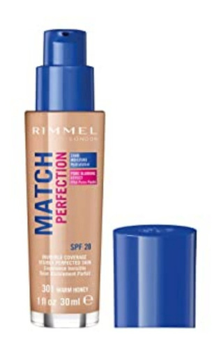 Rimmel London Base Match Perfection Liquida Warm Honey 301