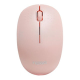 Mouse Inalámbrico Para Pc Usb Noganet Ng-900u Rosa          