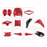 Kit Plasticos Gilera Smash 110 Rojo (11) V.c. 1081r