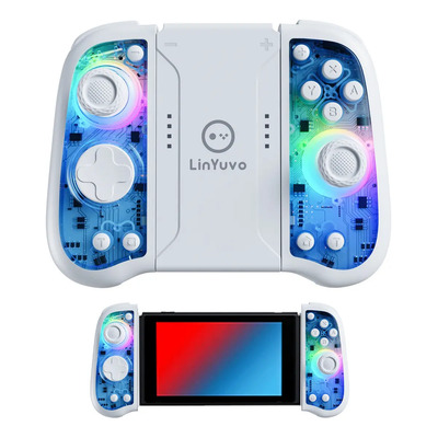 Controlador inalámbrico Ks51 para Nintendo Switch con Hall Rocker - Color azul | Meses sin interés