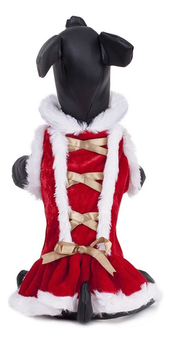 Muyier Perro Santa Claus Falda Vestido Cachorro Cistmas
