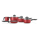 Juego De Utensilios De Cocina Chilli Brinox Cherry Color Cherry De 5 Piezas