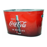 The Tin Box Company Coca Cola - Tina De Fiesta Galvanizada G