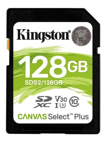 Kingston Memoria Sd Xc 128gb 100mbps Clase 10 Original +