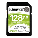 Kingston Memoria Sd Xc 128gb 100mbps Clase 10 Original +