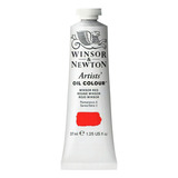 Pintura Oleo Winsor & Newton Artist 37ml S-2 Color A Escoger Color Del Óleo Rojo Winsor S-2 No 726