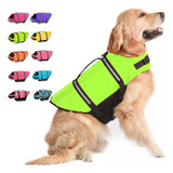 Chaleco Salvavidas Para Perros Dogcheer Ripstop Reflectante