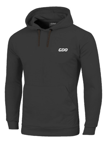 Buzo Canguro Frizado Capucha Hoodie Campera Gdo 