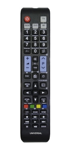 Controle Universal Compatível Com Tv Samsung Toshiba Philips