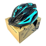 Casco Venzo Bicicleta Mtb Ruta Con Visera Regulación Y Luz