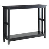 Convenience Concepts Mission, Mesa De Consola, Color Negro