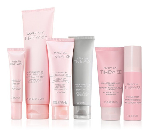 Set Milagroso Absoluto Timewise Age Minimize 3d Mary Kay 