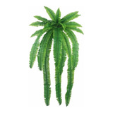 Samambaia Artificial  110cm Plantas Parede Folhagem Decora