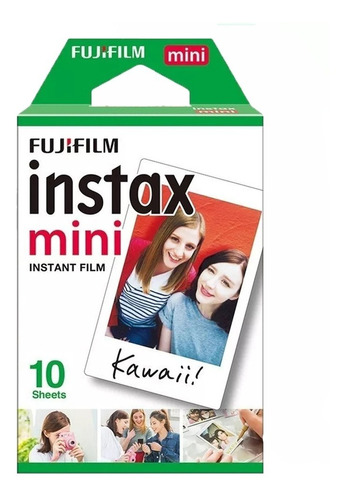Cartucho Para 10 Fotos Canon Fujifilm Instax Mini Iso 800