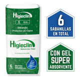 Sabanillas Para Adultos Higieclin Con Gel 90 X 60 X 6 u