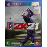 Pga Tour 2k21 Jogo Ps4 Físico Lacrado