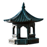 Linterna De Pagoda Japonesa En Miniatura, Mini Estatua, W