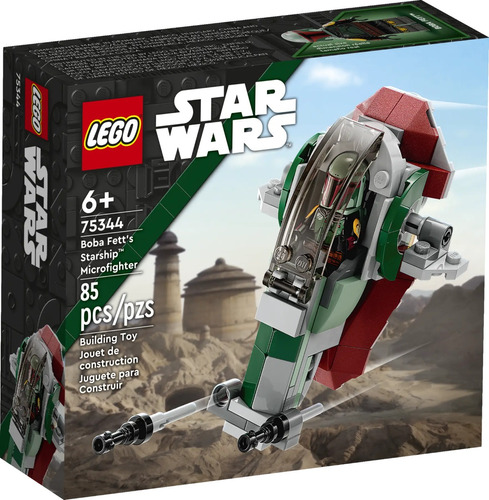 Lego 75344 Microfighter: Nave Estelar De Boba Fett 85 Piezas