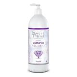 Shampoo Sweet Friend Professional Groomer Diamond -  1 Litro Fragrância Diamond Tom De Pelagem Recomendado Claro E Escuro