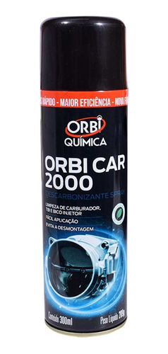 3 Peças Descarbonizante Orbi Car 2000 Limpa Bicos Borboletas