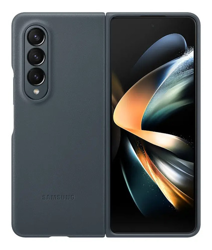 Funda Samsung Leather Piel Galaxy Z Fold 4 Original