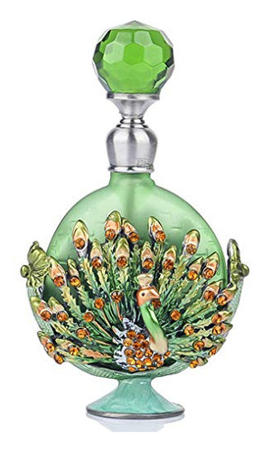Feng Botella De Perfume De Vidrio Miniatura De 1/4 Oz Botell