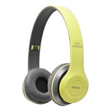 Auriculares Vincha Myp P47 Plegable Bluetooth - La Aldea Color Verde