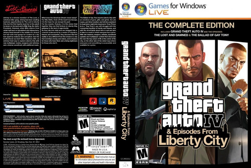 Grand Theft Auto 4 Complete Edition Pc Steam  Entrega Rapida