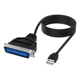 Cable De Impresora Sabrent Usb A Paralelo Ieee 1284, 12mbps