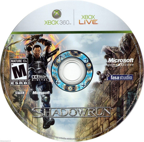 Videojuego Shadowrun Para Xbox 360 Usado Blakhelmet C