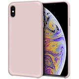 Funda Para iPhone XS Max Con Forro Interno Y Borde Elevados