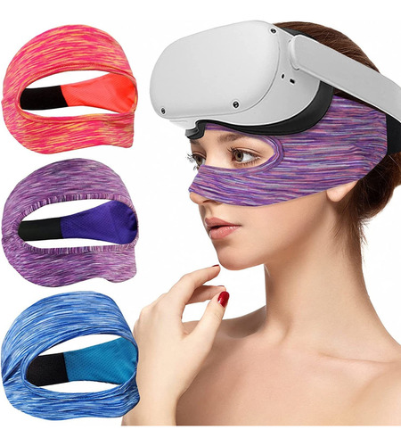 3 Piezas Cubierta De Ojos Máscaras Vr Para Oculus Go Quest 2