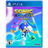 Sonic Colors Ultimate Standard Ps4 Midia Fisica