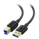 Cable Matters Usb 3.0 91cm A To B Disco Duro Externo Monitor