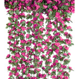 Guirnalda Colgante De Flores De 15m Pack 6u. Violeta