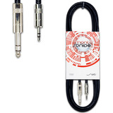 Cable Miniplug A Plug Trs Stereo Profesional 1,5 M Mscables