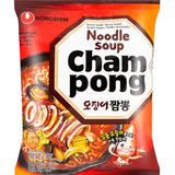 Lamen Coreano Nongshim Champong Frutos Do Mar Apimentado