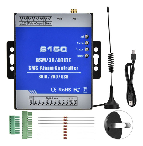 Alarma De Seguridad Gsm, Domótica Inteligente, Control Remot