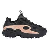 Tenis Casual Fila 5040 Dama Negro Original