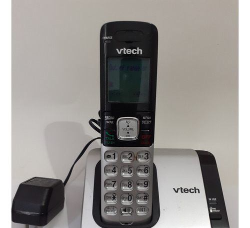 Telefone Vtech Cs6719 Sem Fio - Cor Cinza/preto