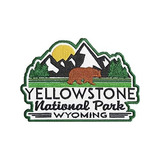 Parche De Parque Nacional Yellowstone, Planchar O Coser...