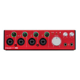 Interface De Audio Focusrite Clarett 4pre Usb