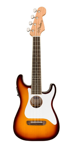 Ukelele Electroacústico Fender Fullerton Strat Sunburst