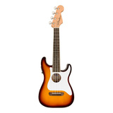 Ukelele Electroacústico Fender Fullerton Strat Sunburst