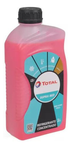 Liquido Refrigerante Total Rosa Fluor 1 Litro Glacelf