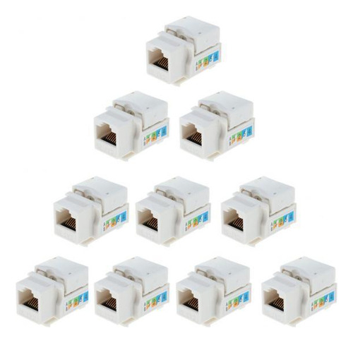 5 Paquete Jacks White Network Ethernet 110 8p8c