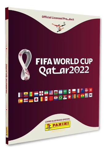 Album Completo Copa 2022 Qatar Capa Dura Com 670 Figurinhas