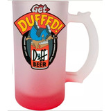 Tarro Cervecero 500ml Los Simpson Get Duffed Duff Beer 