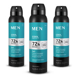 Boticário Kit Desodorante Aerosol Men Cool Protect 90g Fragrância Men