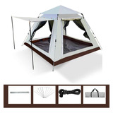 240×240cm 4-8 Personas Tienda Casa De Campaña Grande Camping